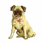 Vintage Pug Puppy Pin photo sculptures