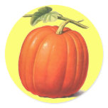 Vintage Pumpkin stickers