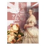 Vintage Queen Victoria London Postcard