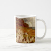 Vintage Rabbits Coffee Mug