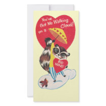 Vintage Racoon Valentine