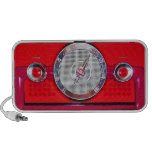 Vintage Radio - Red Portable Speakers