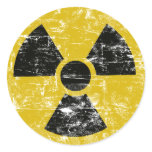Vintage Radioactive stickers