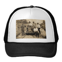Vintage Rail Crew circa 1890s-1910 Hat