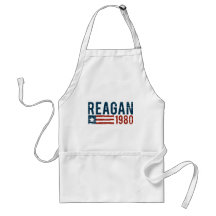 Vintage Reagan 1980 Apron