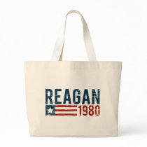 Vintage Reagan 1980 Canvas Bag