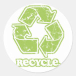 Vintage Recycle Sign Stickers