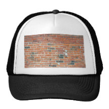Vintage Red Brick Wall Texture Trucker Hats