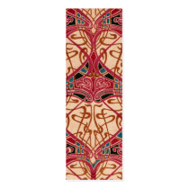 Vintage Red Design Bookmark Business Card Template