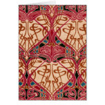 Vintage Red Design Cards