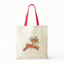 Vintage Reindeer/cute Canvas Bags