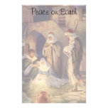Vintage Religious Christmas, Nativity Magi Wisemen Stationery