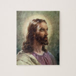 Vintage Religious People, Portrait of Jesus Christ Jigsaw Puzzles
