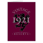 Vintage Reserve 1921 Cards