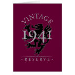 Vintage Reserve 1941 Card