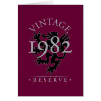 Vintage Reserve 1982 Cards
