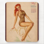 Vintage Retro Alberto Vargas Pin Up Girl mousepads