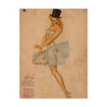 Vintage Retro Alberto Vargas Pin Up Girl postcards