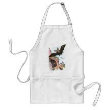Vintage Retro Bat Aprons