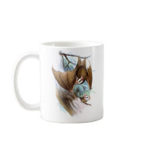 Vintage Retro Bats Coffee Mug