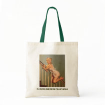 Vintage Retro Gil Elvgren Pin Up Girl Bags