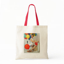 Vintage Retro Gil Elvgren Pin Up Girl Bag