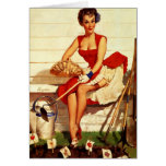 Vintage Retro Gil Elvgren Pin Up Girl cards