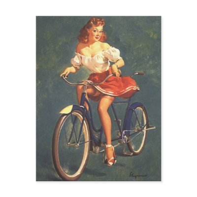 Vintage Retro Gil Elvgren Pin Up Girl Cards Postcards by vintagegiftmall