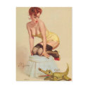Vintage Retro Gil Elvgren Pin Up Girl Cards postcards