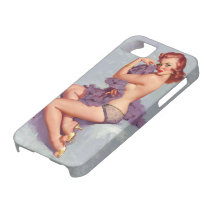 Vintage Retro Gil Elvgren Pin Up Girl iPhone 5 Covers