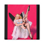 Vintage Retro Gil Elvgren Pin Up Girl magnets