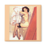 Vintage Retro Gil Elvgren Pin Up Girl magnets