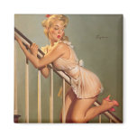 Vintage Retro Gil Elvgren Pin Up Girl magnets