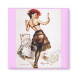 Vintage Retro Gil Elvgren Pin Up Girl magnets