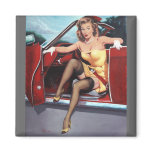 Vintage Retro Gil Elvgren Pin Up Girl magnets