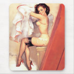 Vintage Retro Gil Elvgren Pin Up Girl mousepads