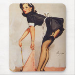 Vintage Retro Gil Elvgren Pin Up Girl mousepads