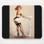 Vintage Retro Gil Elvgren Pin Up Girl mousepads