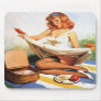 Vintage, Retro Gil Elvgren Pin Up Girl Mousepads