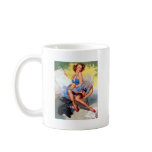 Vintage Retro Gil Elvgren Pin Up Girl mugs