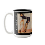 Vintage Retro Gil Elvgren Pin Up Girl mugs