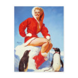 Vintage Retro Gil Elvgren Pin Up Girl postcards