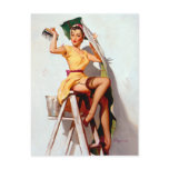 Vintage Retro Gil Elvgren Pin Up Girl postcards