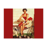 Vintage Retro Gil Elvgren Pin Up Girl postcards