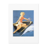 Vintage Retro Gil Elvgren Pin Up Girl postcards