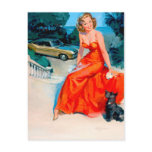 Vintage Retro Gil Elvgren Pin Up Girl postcards