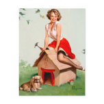 Vintage Retro Gil Elvgren Pin Up Girl postcards