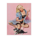 Vintage Retro Gil Elvgren Pin Up Girl postcards