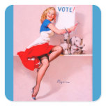 Vintage Retro Gil Elvgren Pin Up Girl stickers