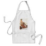 Vintage Retro Gil Elvgren Pin Up GIrls Apron